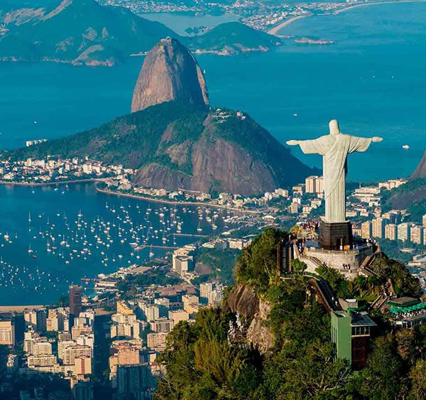 Destino Río de Janeiro Brazil para conocer el cerro del corcova